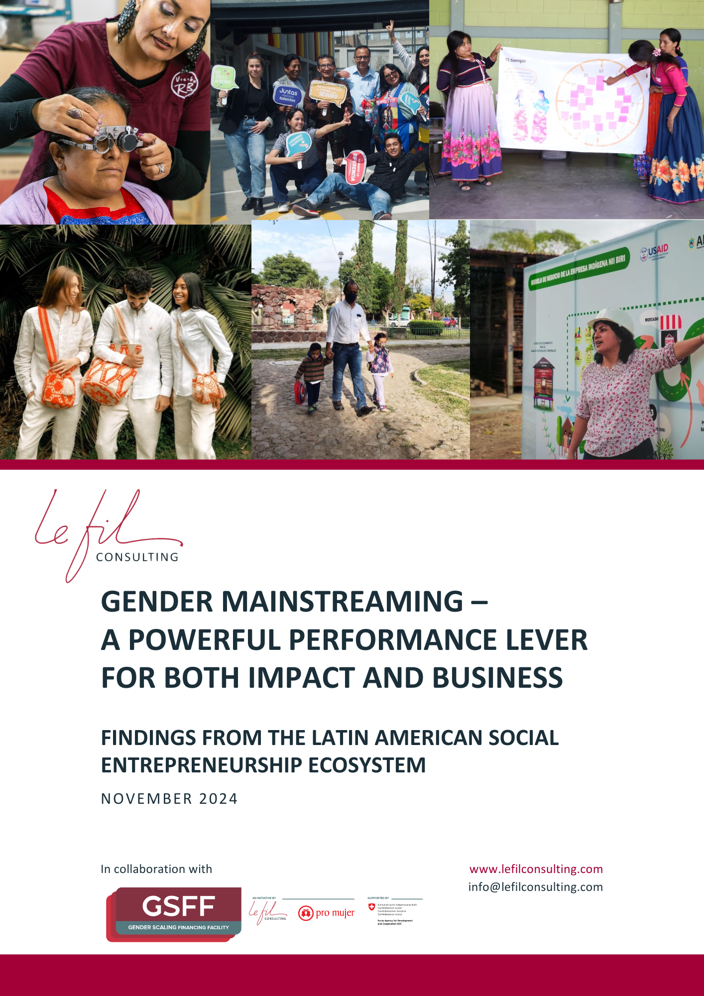 report on gender as performance lever